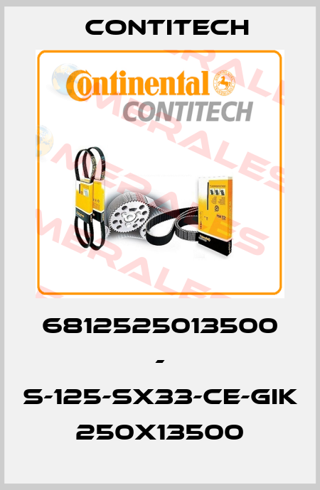 6812525013500 - S-125-SX33-CE-GIK 250X13500 Contitech
