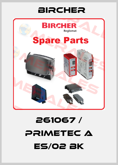 261067 / PrimeTec A ES/02 bk Bircher
