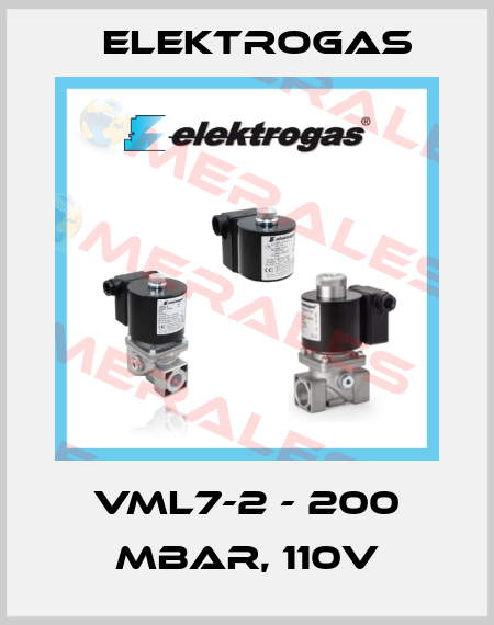 VML7-2 - 200 mbar, 110V Elektrogas