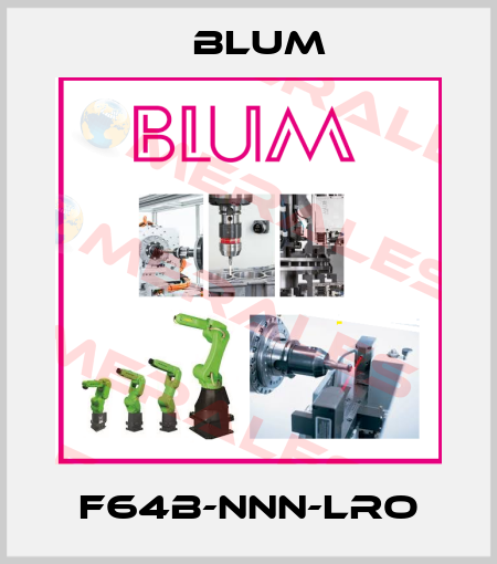 F64B-NNN-LRO Blum