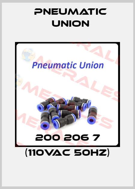 200 206 7 (110VAC 50Hz) PNEUMATIC UNION