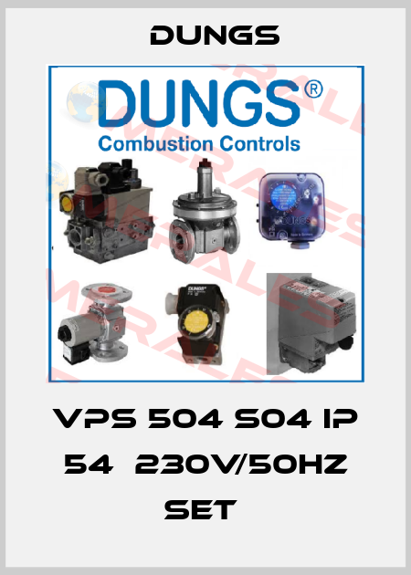 VPS 504 S04 IP 54  230V/50HZ SET  Dungs
