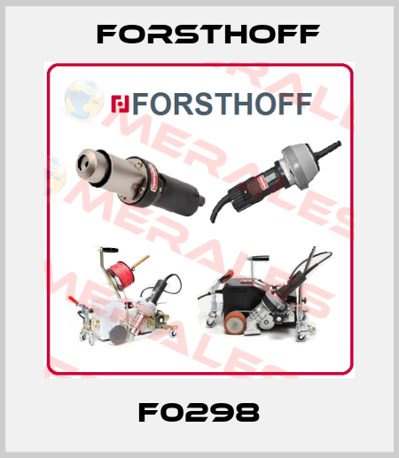 F0298 Forsthoff