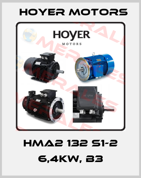 HMA2 132 S1-2 6,4kW, B3 Hoyer Motors