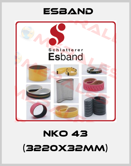 NKO 43 (3220x32mm) Esband
