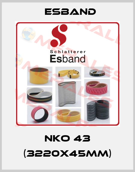 NKO 43 (3220x45mm) Esband
