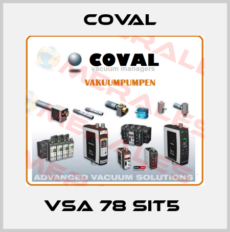 VSA 78 SIT5  Coval