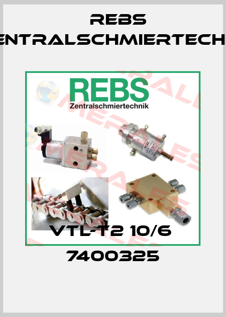 VTL-T2 10/6  7400325 Rebs Zentralschmiertechnik