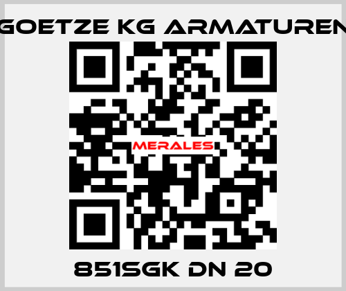 851sGK DN 20 Goetze KG Armaturen