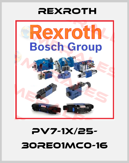 PV7-1X/25- 30RE01MC0-16 Rexroth