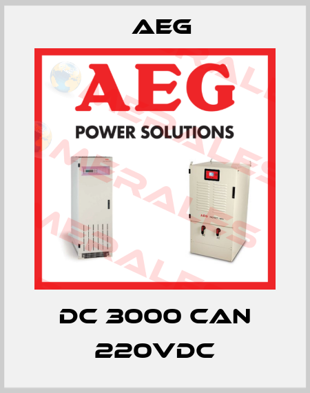 DC 3000 CAN 220Vdc AEG