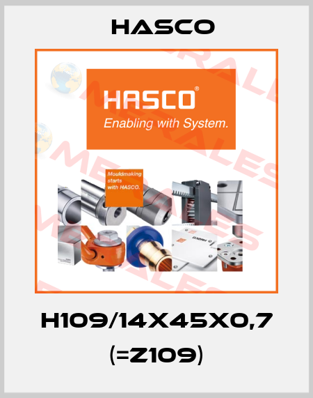H109/14x45x0,7 (=Z109) Hasco