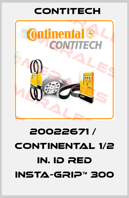 20022671 /  Continental 1/2 in. ID Red Insta-Grip™ 300 Contitech