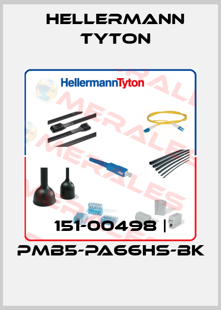 151-00498 | PMB5-PA66HS-BK Hellermann Tyton