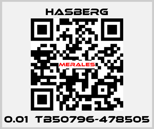0.01	TB50796-478505 Hasberg