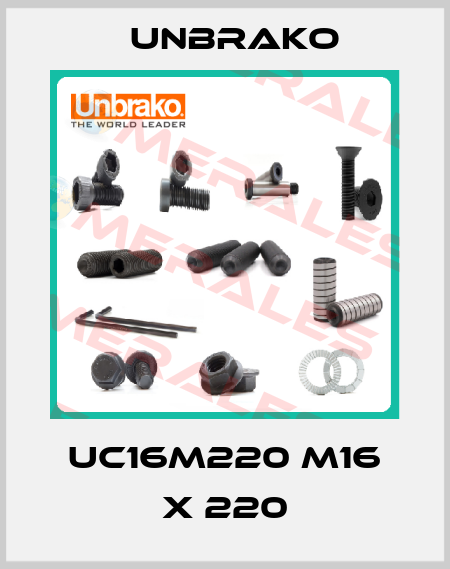 UC16M220 M16 X 220 Unbrako