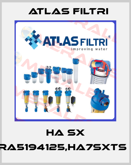 HA SX RA5194125,HA7SXTS　 Atlas Filtri