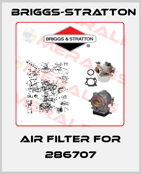 Air Filter for 286707 Briggs-Stratton
