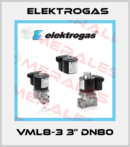 VML8-3 3" DN80 Elektrogas