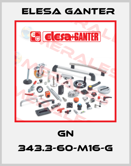 GN 343.3-60-M16-G Elesa Ganter