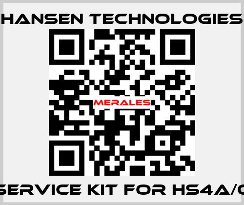 Service kit for HS4A/0 HANSEN TECHNOLOGIES