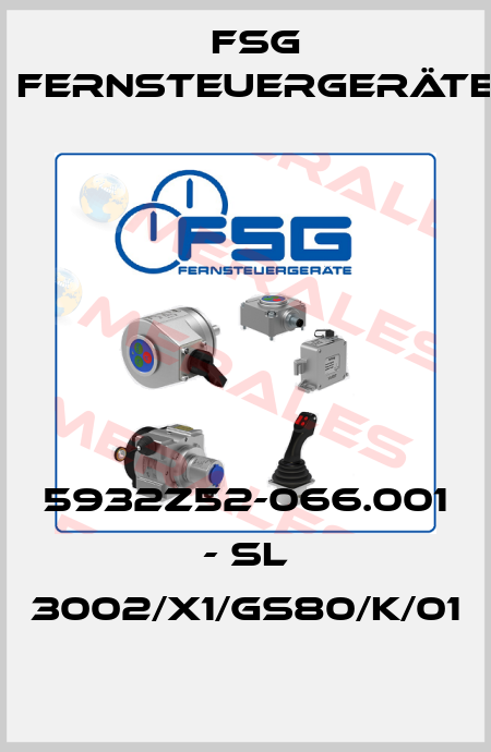 5932Z52-066.001 - SL 3002/X1/GS80/K/01 FSG Fernsteuergeräte