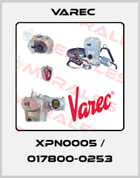 XPN0005 / 017800-0253 Varec