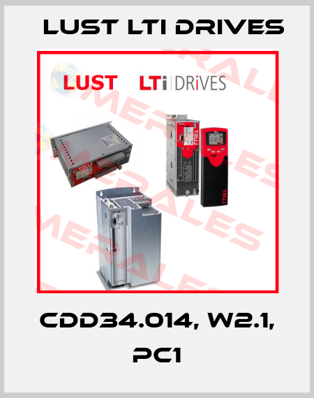 CDD34.014, W2.1, PC1 LUST LTI Drives