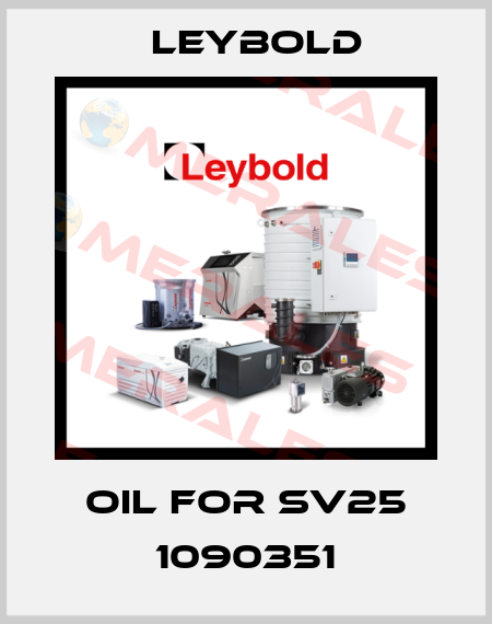 oil for SV25 1090351 Leybold