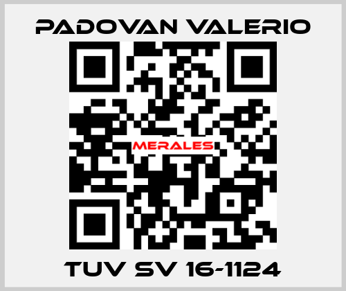 TUV SV 16-1124 PADOVAN VALERIO