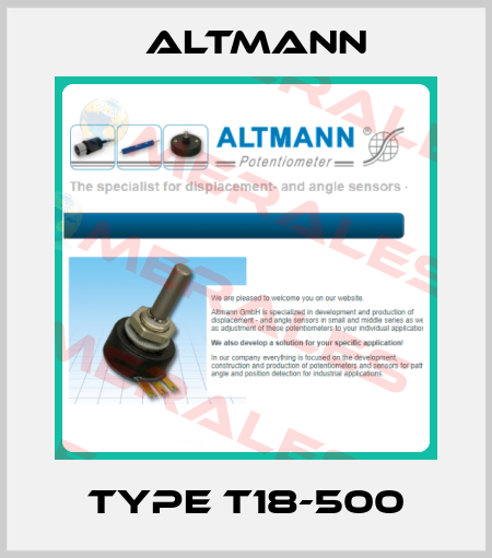 Type T18-500 ALTMANN