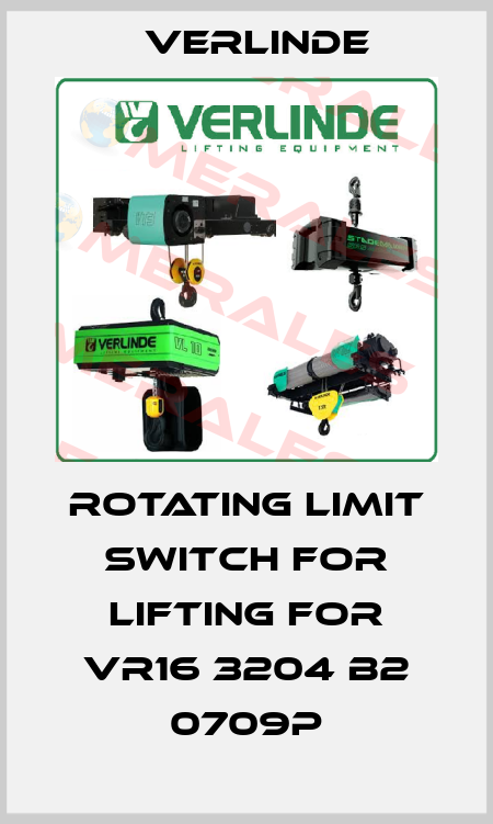rotating limit switch for lifting for VR16 3204 b2 0709P Verlinde