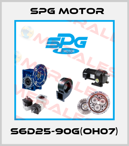 S6D25-90G(OH07) Spg Motor