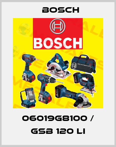 06019G8100 / GSB 120 LI Bosch