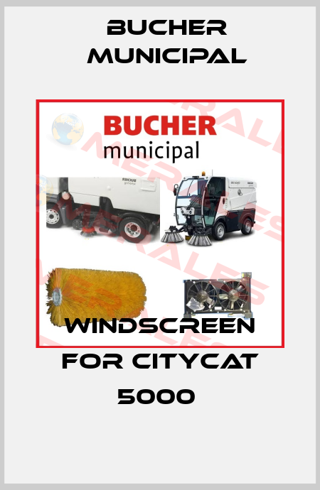 WINDSCREEN FOR CITYCAT 5000  Bucher Municipal