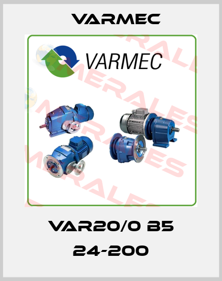 VAR20/0 B5 24-200 Varmec