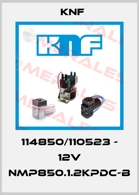 114850/110523 - 12V NMP850.1.2KPDC-B KNF