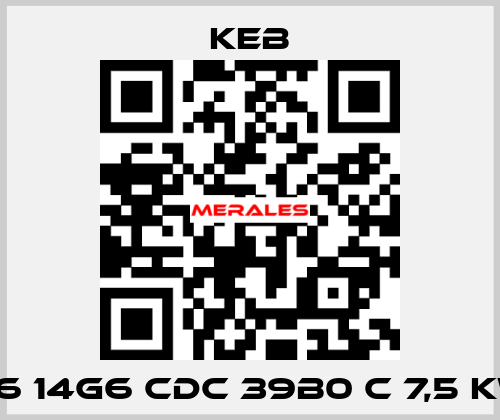 G6 14G6 CDC 39B0 C 7,5 kW KEB