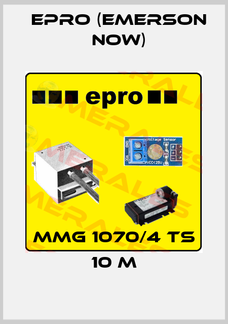 MMG 1070/4 TS 10 m Epro (Emerson now)
