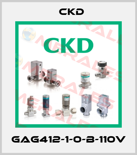 GAG412-1-0-B-110v Ckd