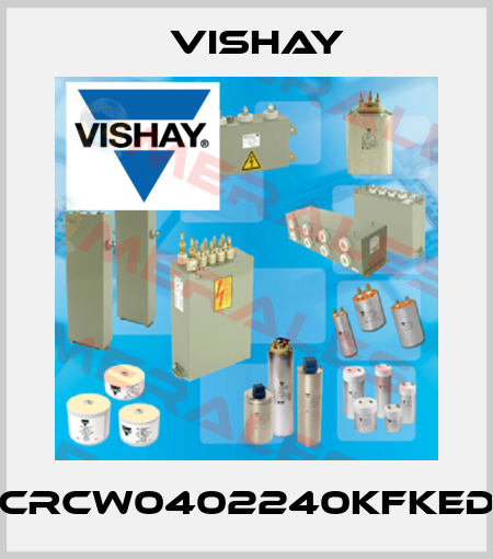 CRCW0402240KFKED Vishay