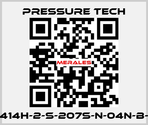 MF414H-2-S-207S-N-04N-B-SV Pressure Tech