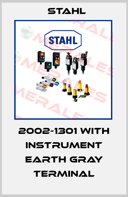 2002-1301 with instrument earth gray terminal Stahl