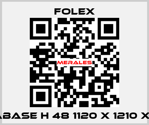 Folabase H 48 1120 x 1210 x 0.45 Folex