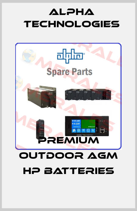 Premium Outdoor AGM HP Batteries Alpha Technologies