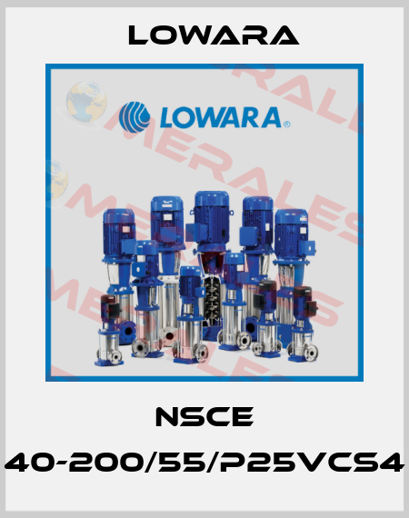 NSCE 40-200/55/P25VCS4 Lowara