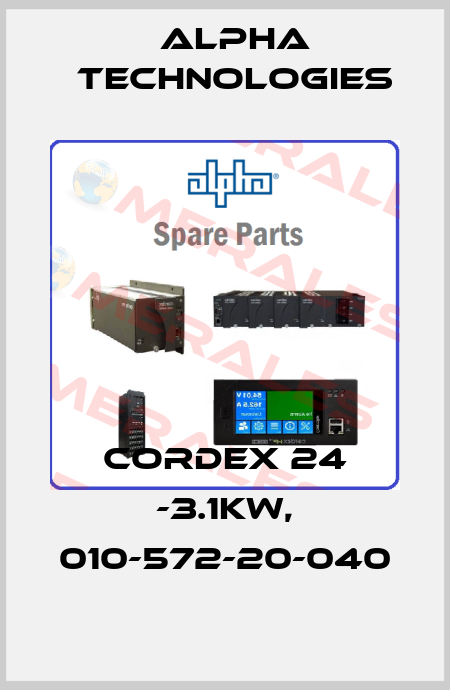 Cordex 24 -3.1kW, 010-572-20-040 Alpha Technologies