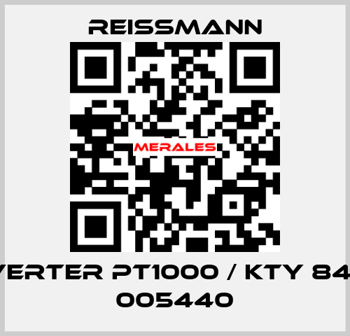 Konverter Pt1000 / KTY 84-130 / 005440 Reissmann