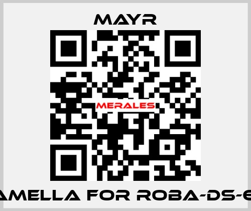 lamella for Roba-DS-64 Mayr