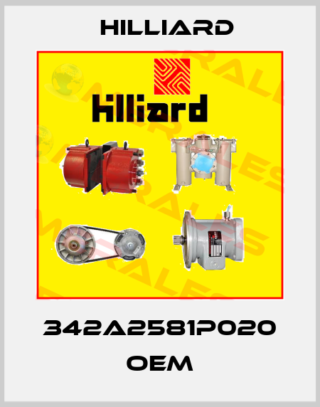 342A2581P020 OEM Hilliard